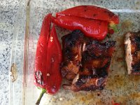 20150619 194910  Roasted pig and peppers