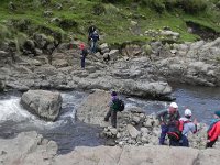 DSCN3980  The stream crossing involved rock hopping