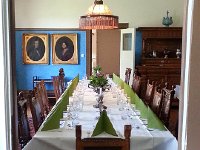 20150601 155344  The dining room set up for us.