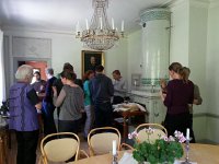 20150601 155610  Coffee break in an upstairs salon.