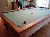 20150602 201621  The researcher from Tasmania was scarily good at billiards