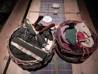 DSCN3336  All kinds of crafts being worked on inside the Long House