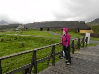 DSCN3353  Outside the long house (inverted boat technology?)