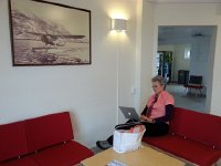 20150612 070810  Waiting room at Narvik Airport