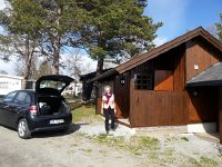 20150612 171211  We spent the night in a little cabin in Beitostolen
