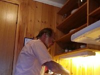 20150612 190830  Doing the dishs just like at home.