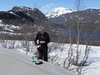 DSCN3444  Dropping down the north side, we find a nice place for lunch.