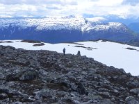 DSCN3580  Christine approaching the summit.
