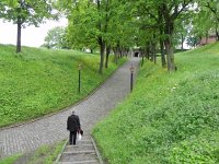 DSCN3832  Climbing to the heights in the Fort