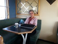 20150606 091843  Christine in her corner booth