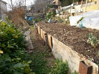 20150314 162510  New retaining walls in my garden in Les Taux