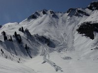 20150323 115921  Wet snow avalanche on Defago trail