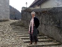 20150328 123508  Christine outside le Chateau d&#39;Aigle