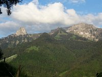 20150517 194424  Mountains in the backyard. Note white patch at lower left (Nermont).