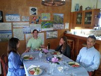 20150523 195211  Dinner guests: L to R, Maria, David the host, Gitta and Mark