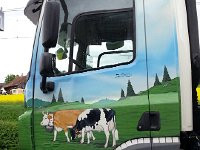 20150503 150533(0)  Just before arriving we found these amazing trucks!