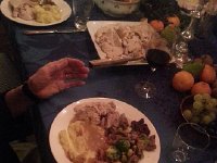 20151112 193111  Fully-loaded early Thanksgiving plate