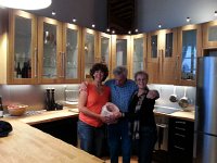 20151113 153053  Hours lates, we arrive chez Jeff and Faerthen with squash