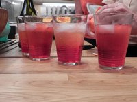 DSCN5104  Campari spritzes back in the apartment