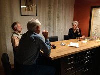 IMG 0161  Christine chimes in