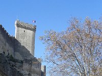 DSCN5214  Le tricouleur, but not at half mast, above the chateau