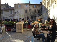 IMG 0187  Vegetable stands and café tables