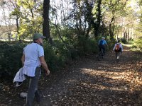 IMG 0206  Jeff on his bicycle, the rest of us on foot