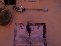 20151121 191005  Our &#34;prom night&#34; menu, all in English