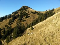 20151101 160321  We climbed to Perche and then swung out into the big open space below the summit cliffs