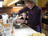 DSCN5396  Christine supplies technique