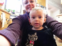 DSCN5403  and selfies with Grandma