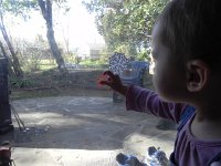 DSCN5506  Stickers are endless fun, requiring dexterity