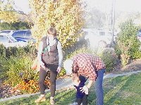 DSCN5638  Being righted by Dad