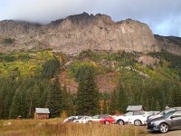 20150916 070633  Gothic Mtn above the parking lot