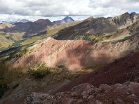 20150917 102413  Sedimentary layers, Maroon Bells in the distance