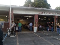 20150926 181527  Back in NY state, the Clinton Fire Department Surf N Turf dinner