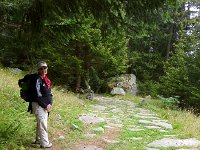 IMG 0291  following this nice stone path through the woods...
