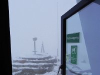 DSCN4650  Outside you get fog and snow