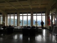 DSCN4715  Looking out from the lounge over the veranda