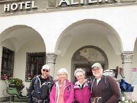 IMG 9915  Getting ready to catch the train down to the day&#39;s trailhead