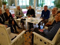 DSC01964  Christine rallied and joined us for apéro