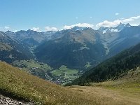 20150908 111355 Richtone(HDR)  Looking down to Bergün and up to Chants