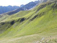 DSCN4812  Laboring up the alpage