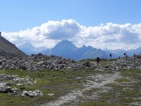 DSCN4844  Below the pass we head out along the ridge