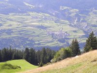 DSCN4868  Terraces above Savognin