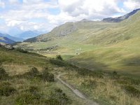 DSCN4892  Plan B: looking back to Alp Flix as we crest the ridge