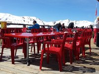 20160410 142431  The deck outside - love red chairs!
