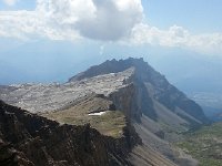 20160828 130812  The Col was the easy way over this cliffy ridge