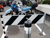 20160809 115943  9 Aug - tire pump at parking spot for bikes in Bern