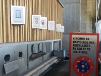 20160827 125601  metal cans, coffee capsules, old electronics....